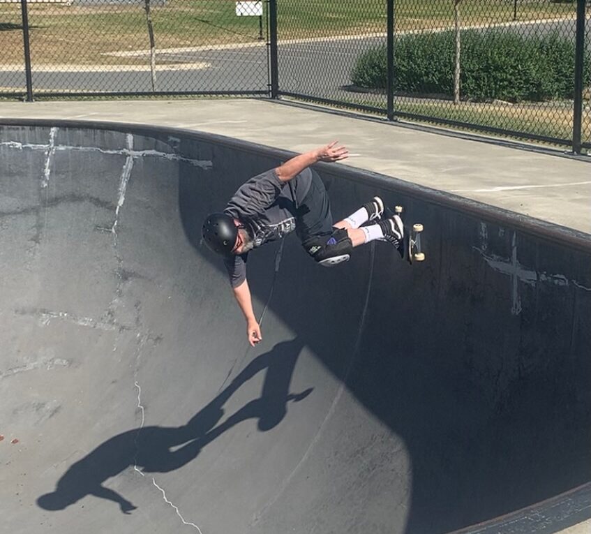 Skating at Mouat